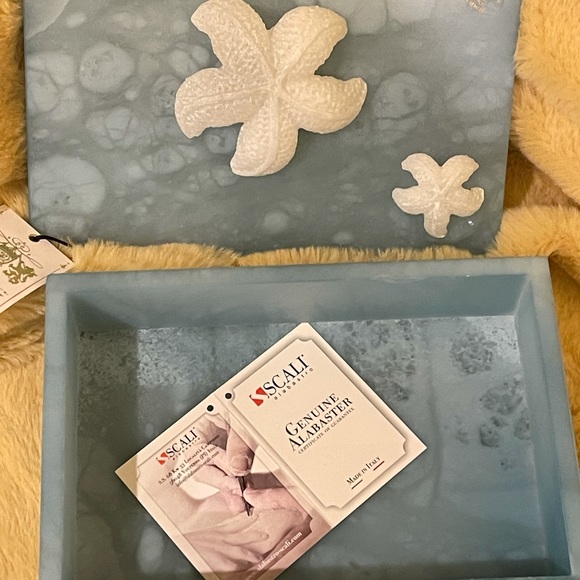 Alabaster Decorative Box - Picture 4 of 9